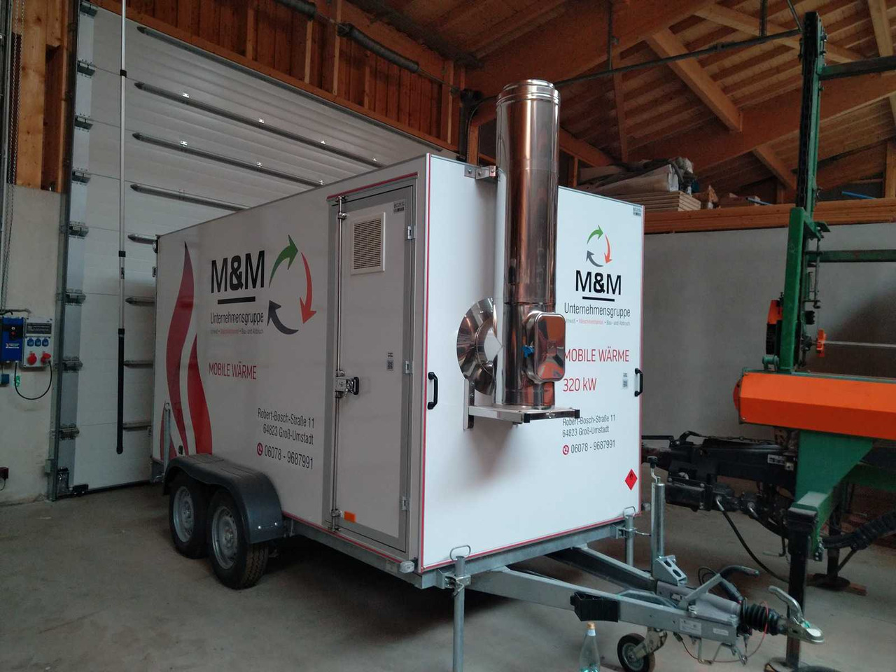 Mobiheat Hotmobil 320 - Calefactor de construcción: foto 2 Mobiheat Hotmobil 320 - Calefactor de construcción: foto 2