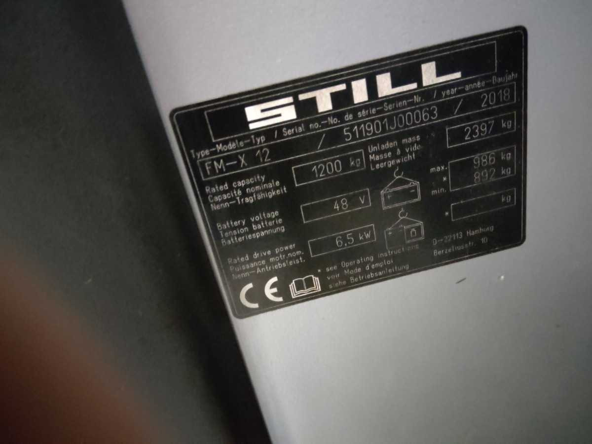 STILL FM-X12 2018 REACH MASTER TRUCK - Carretilla elevadora: foto 2 STILL FM-X12 2018 REACH MASTER TRUCK - Carretilla elevadora: foto 2