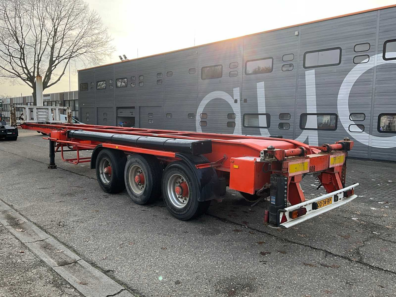 1993 BENALU PCB40 ALUMINUM CONTAINER CHASSIS TIPPER OD-34-BP - Semirremolque: foto 3 1993 BENALU PCB40 ALUMINUM CONTAINER CHASSIS TIPPER OD-34-BP - Semirremolque: foto 3