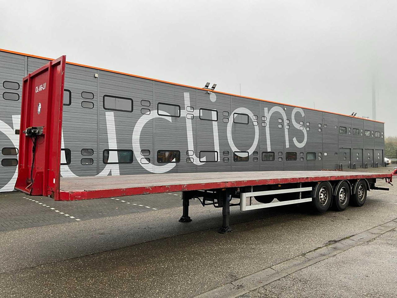 2011 LAG O3GT50 FLAT SEMI TRAILER OL-66-LV - Semirremolque: foto 1 2011 LAG O3GT50 FLAT SEMI TRAILER OL-66-LV - Semirremolque: foto 1