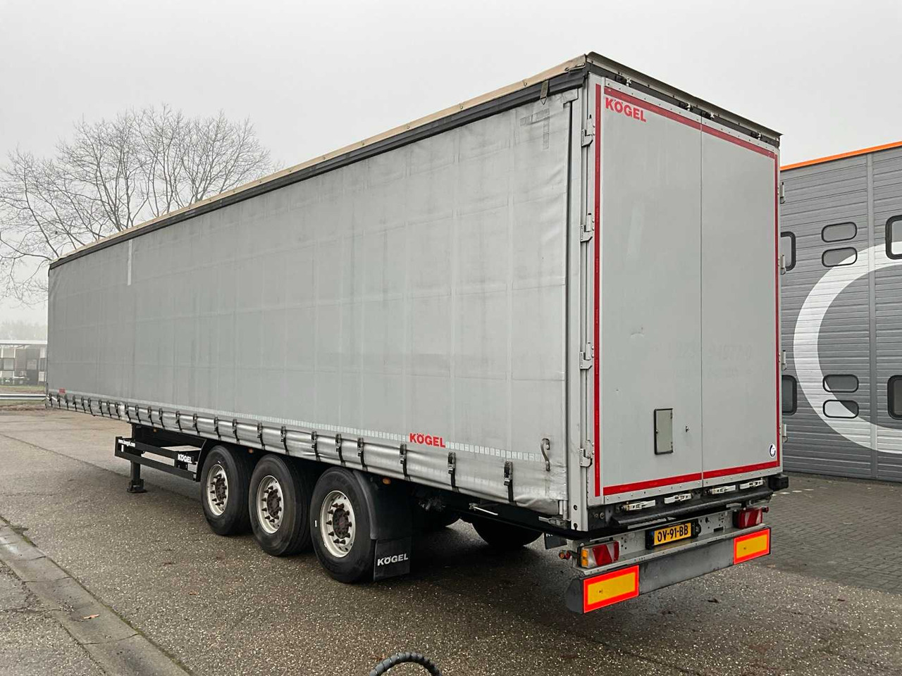 2018 KÖGEL SN24 CURTAINSIDER SEMI-TRAILER OV-91-BB - Semirremolque: foto 3 2018 KÖGEL SN24 CURTAINSIDER SEMI-TRAILER OV-91-BB - Semirremolque: foto 3
