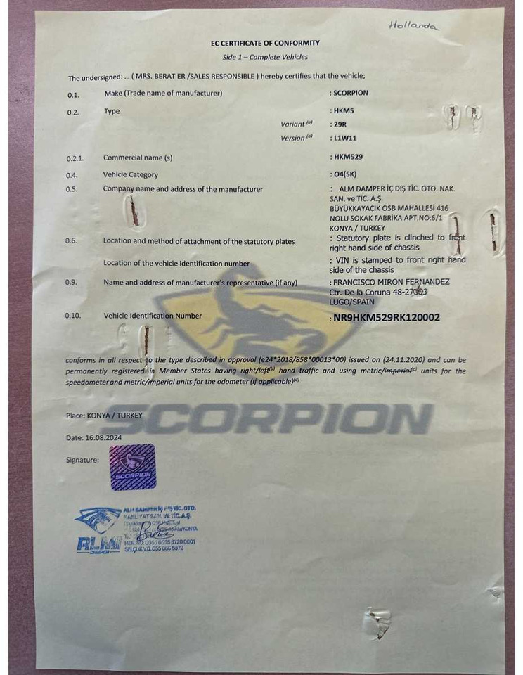 SCORPION - HKMS - SEMI-TRAILER - Semirremolque: foto 3 SCORPION - HKMS - SEMI-TRAILER - Semirremolque: foto 3