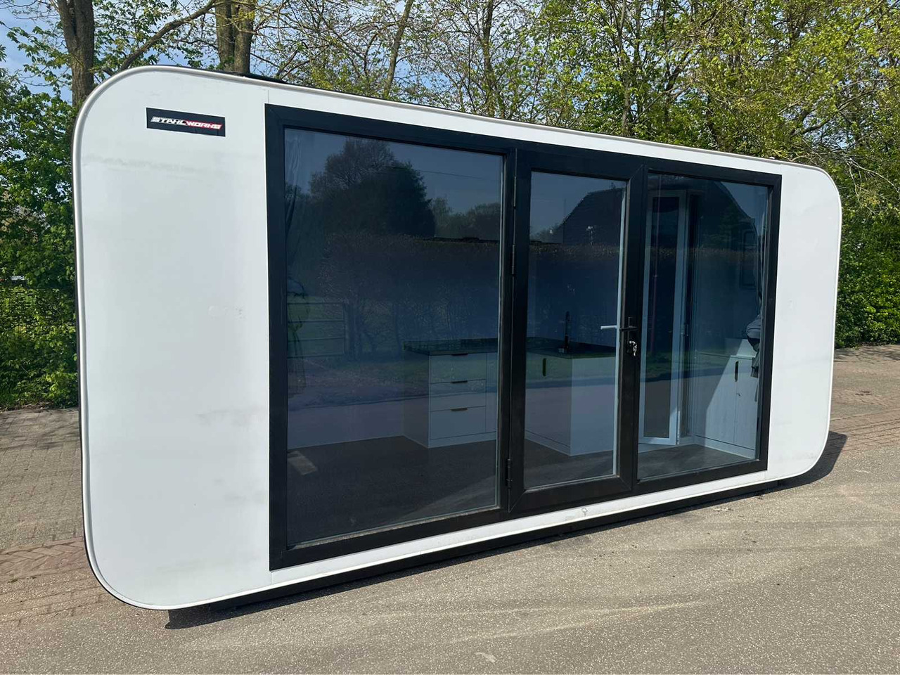 Stahlworks Eco 5000 A Wit - Casa contenedor: foto 1 Stahlworks Eco 5000 A Wit - Casa contenedor: foto 1