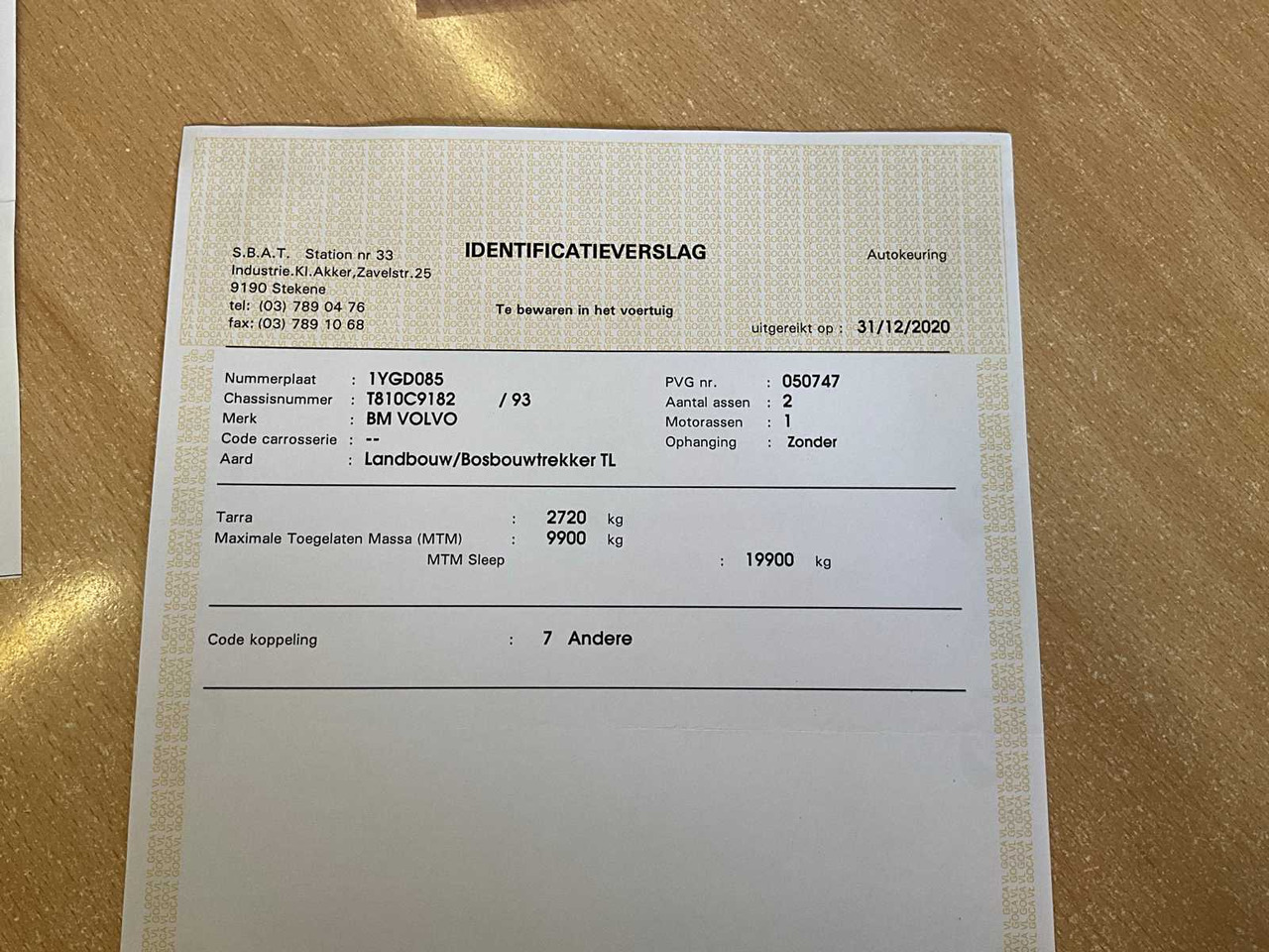 Volvo BM T810C - Tractor: foto 5 Volvo BM T810C - Tractor: foto 5