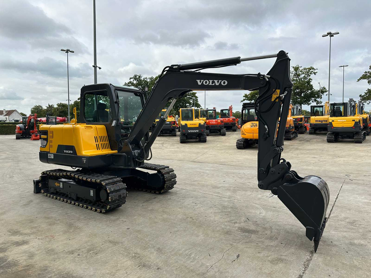 Volvo EC55D - Excavadora de cadenas: foto 3 Volvo EC55D - Excavadora de cadenas: foto 3