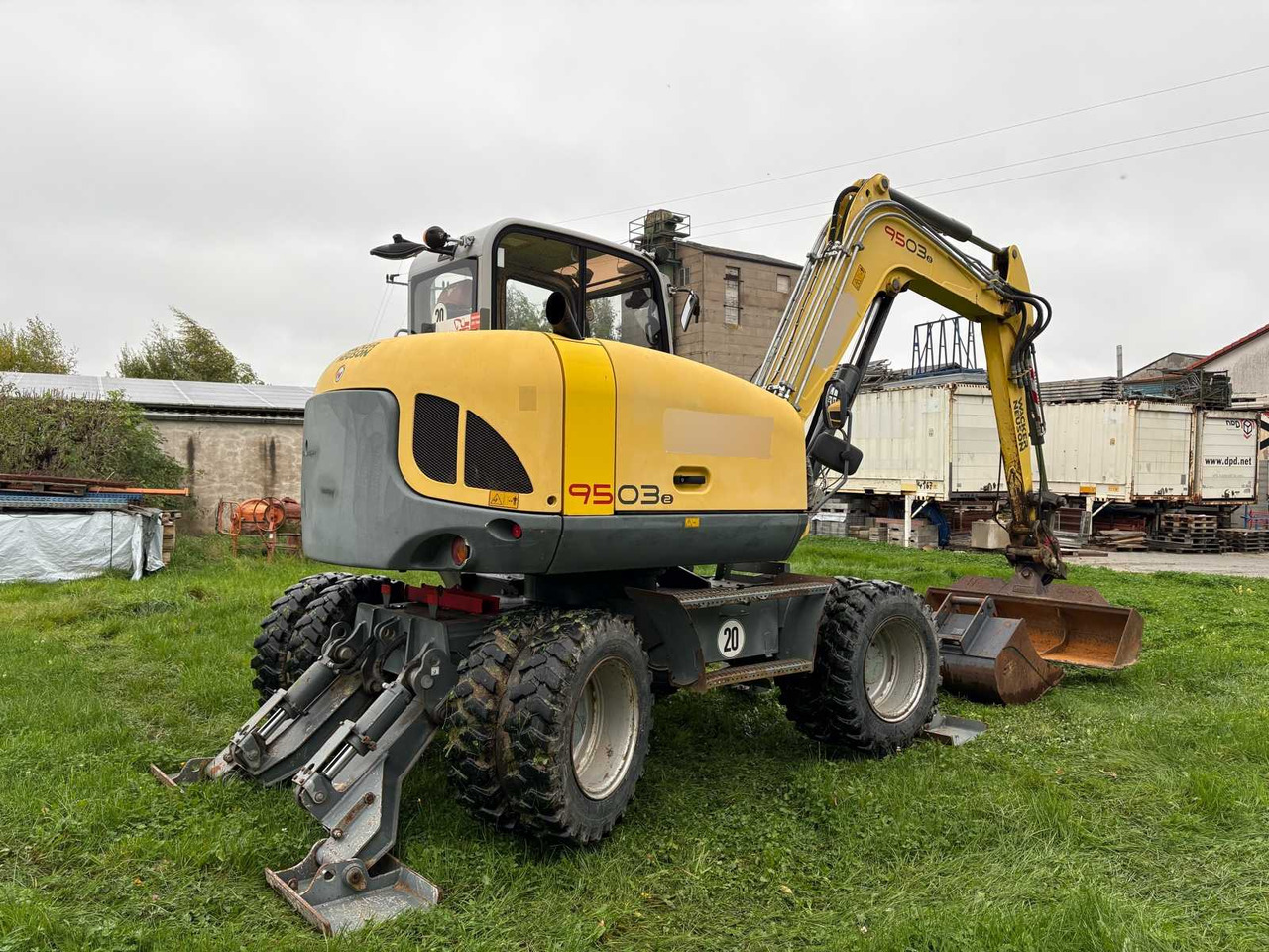 Excavadora de ruedas Wacker Neuson 9503-2: foto 6