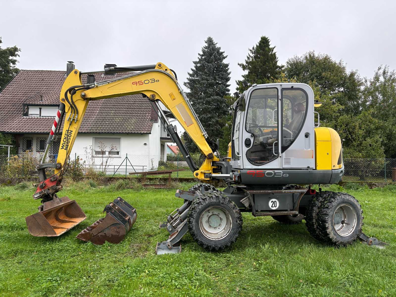 Excavadora de ruedas Wacker Neuson 9503-2: foto 9
