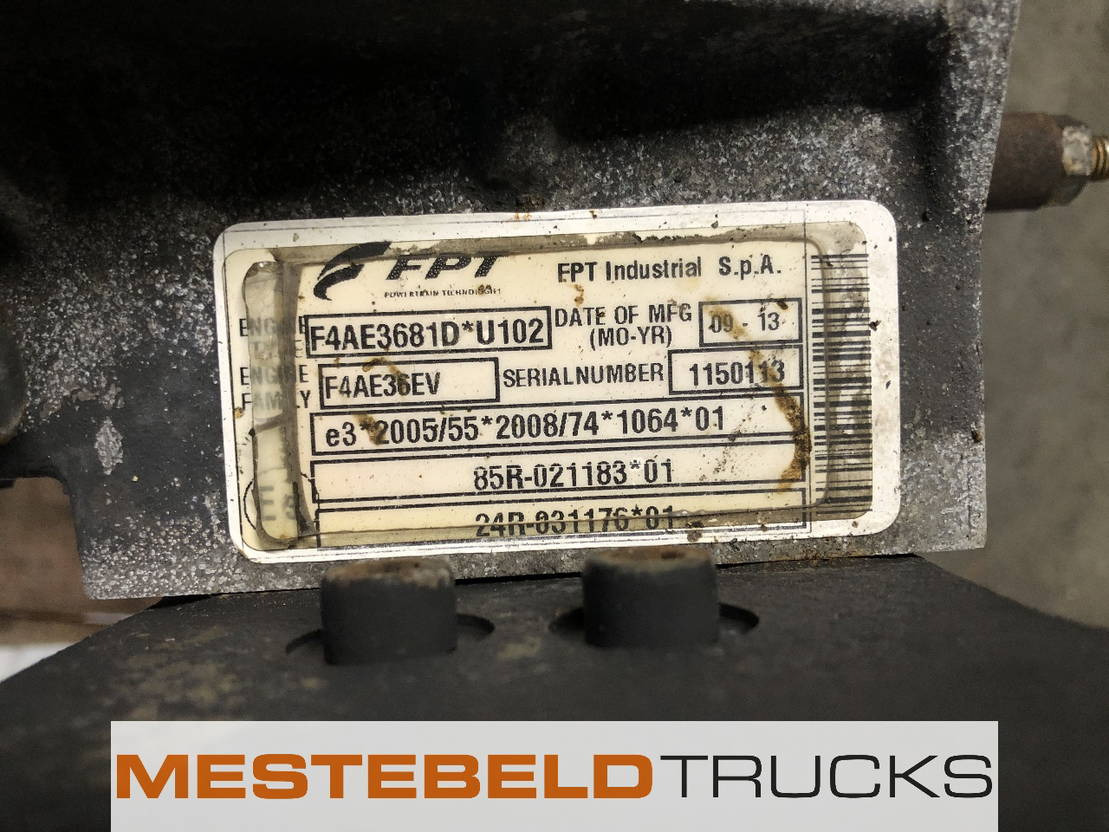 Iveco Motor Tector F4AE3681 - Motor para Camión: foto 5 Iveco Motor Tector F4AE3681 - Motor para Camión: foto 5