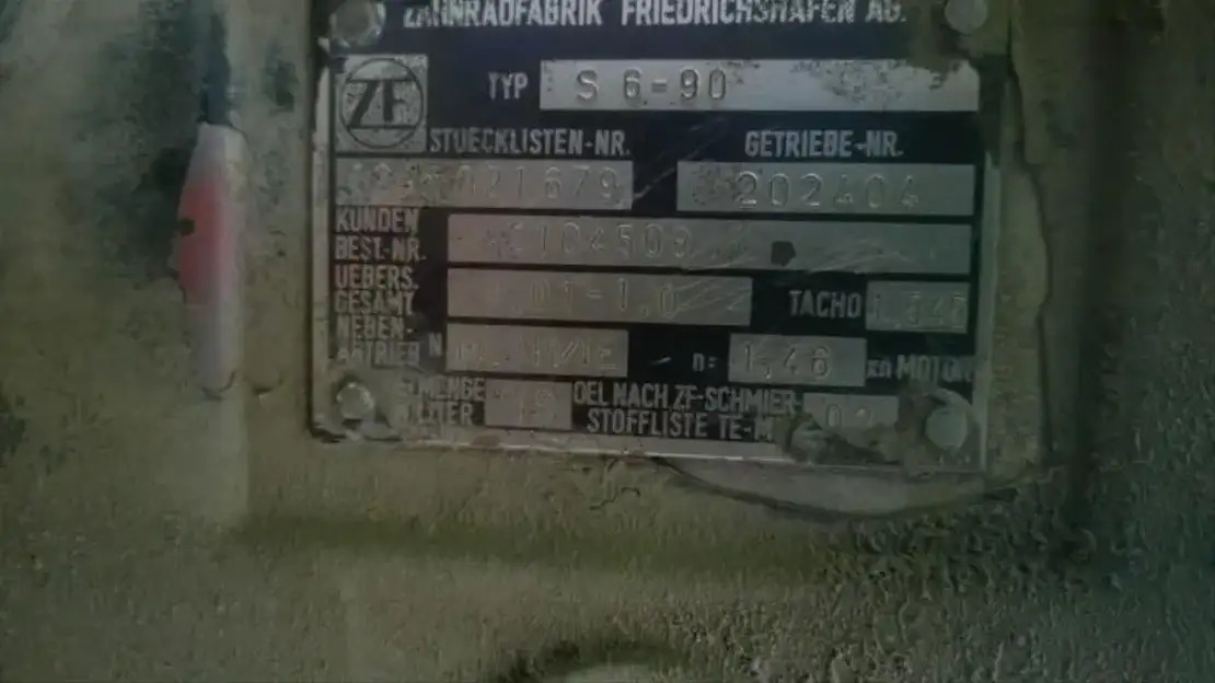 Iveco Versn bak S6-90 - Caja de cambios y piezas para Camión: foto 3 Iveco Versn bak S6-90 - Caja de cambios y piezas para Camión: foto 3