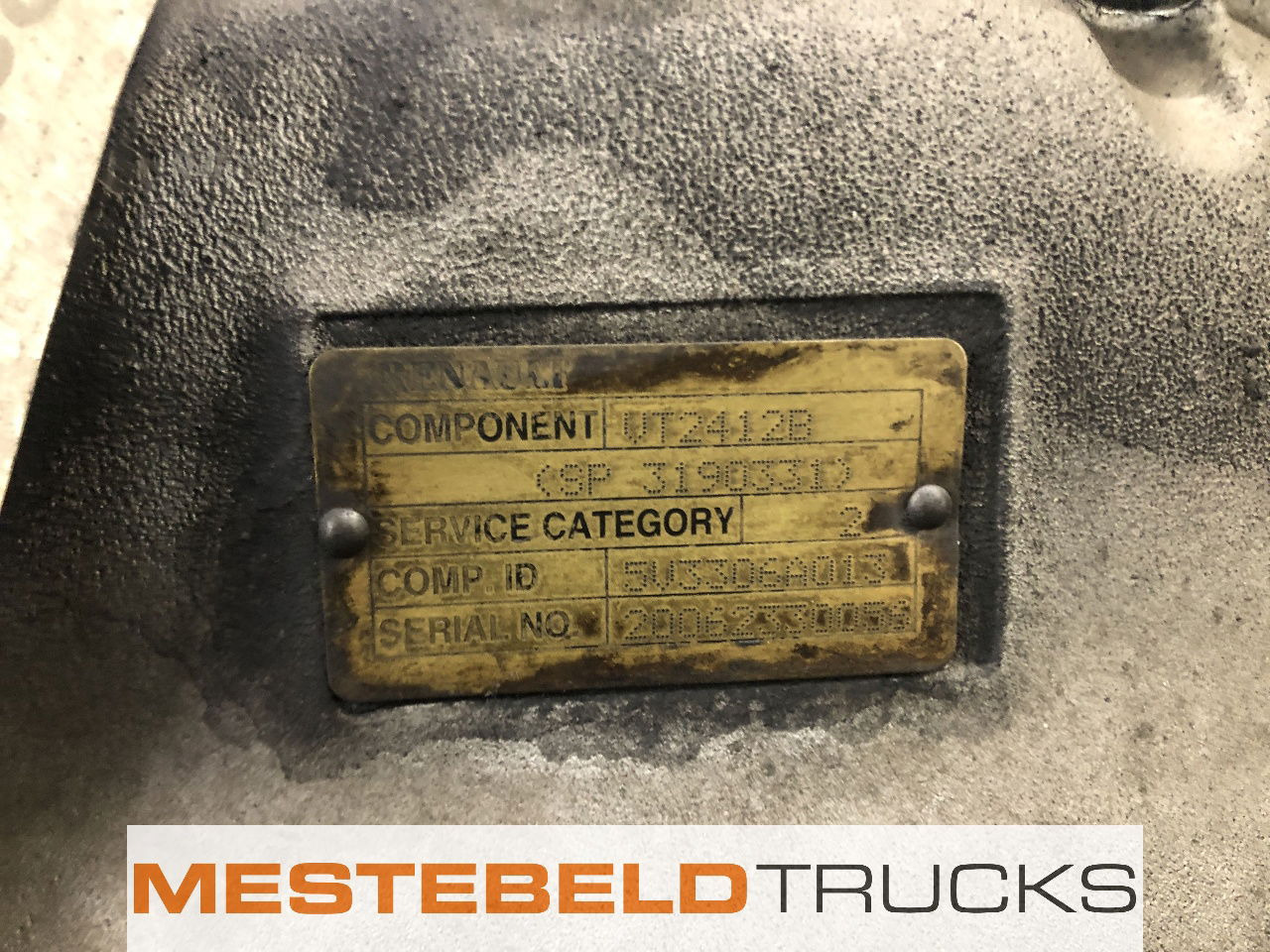 Renault Versn bak VT2412B - Caja de cambios y piezas para Camión: foto 5 Renault Versn bak VT2412B - Caja de cambios y piezas para Camión: foto 5