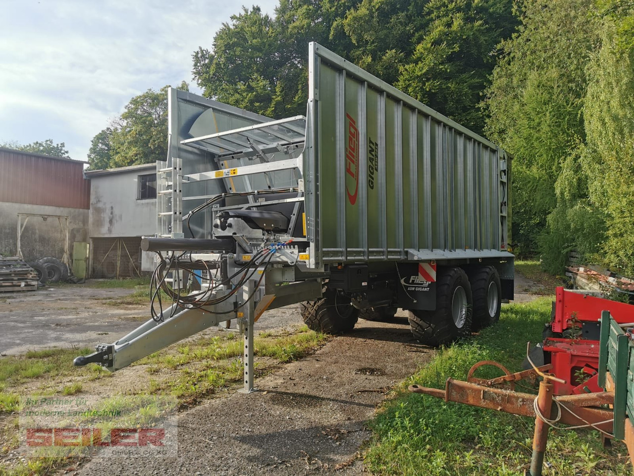 Fliegl ASW 281 GIGANT FOX 45m³ - Remolque autocargador: foto 2 Fliegl ASW 281 GIGANT FOX 45m³ - Remolque autocargador: foto 2