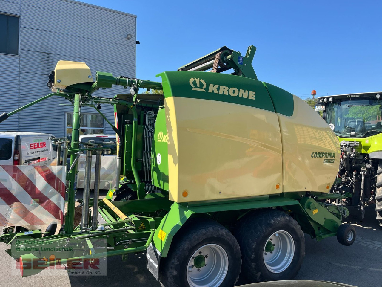 Krone Comprima CF 155 XC - Rotoempacadora: foto 5 Krone Comprima CF 155 XC - Rotoempacadora: foto 5