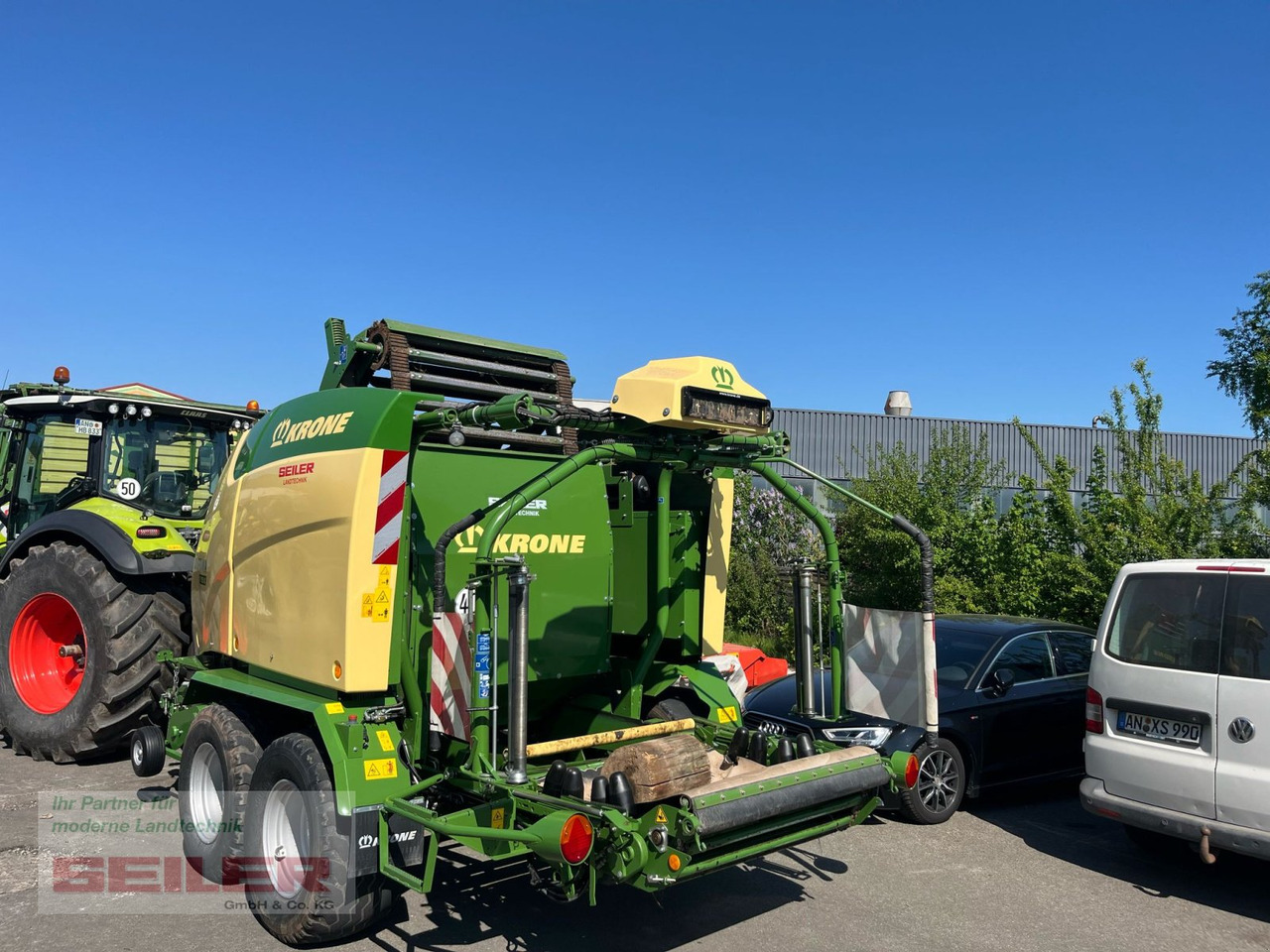 Krone Comprima CF 155 XC - Rotoempacadora: foto 4 Krone Comprima CF 155 XC - Rotoempacadora: foto 4