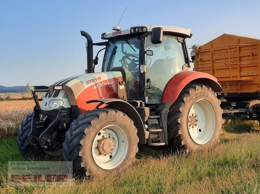 Steyr Profi 4130 CVT + Frontlader Q56 - Tractor: foto 3 Steyr Profi 4130 CVT + Frontlader Q56 - Tractor: foto 3