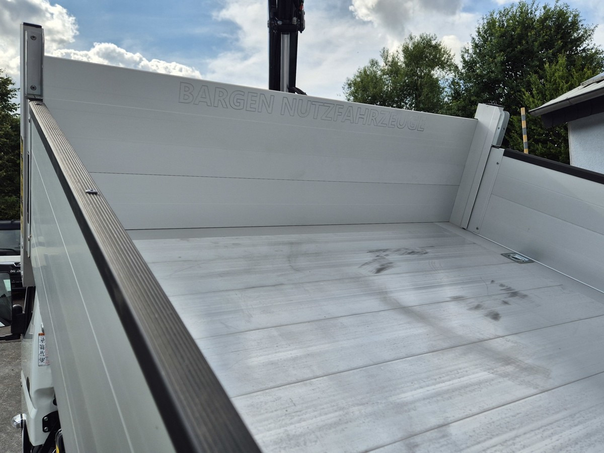 Furgoneta basculante nuevo FUSO 3S15 Kipper mit Ladekran Funk 3x hydr. Kran: foto 17