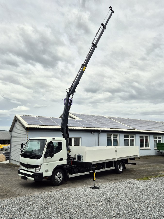 FUSO FUSO 9C18 Canter Alu Pritsche 5.5m Kran 3x hydr. - Furgoneta caja abierta: foto 2 FUSO FUSO 9C18 Canter Alu Pritsche 5.5m Kran 3x hydr. - Furgoneta caja abierta: foto 2