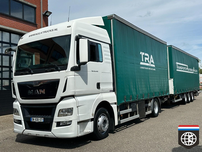 MAN TGX 18 440 NIGHT A/C - RETARDER - COMBI FREUHAUF - Camión lona: foto 2 MAN TGX 18 440 NIGHT A/C - RETARDER - COMBI FREUHAUF - Camión lona: foto 2
