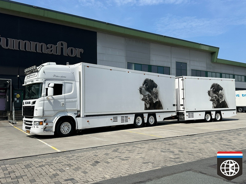 Scania R 730 FLOWER COMBI / SHOWTRUCK - CONCOURSTAAT - Camión frigorífico: foto 2 Scania R 730 FLOWER COMBI / SHOWTRUCK - CONCOURSTAAT - Camión frigorífico: foto 2