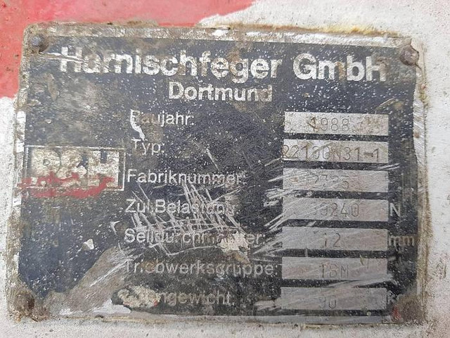 Crane parts and equipment 22100N31-1 - Grúa: foto 4 Crane parts and equipment 22100N31-1 - Grúa: foto 4