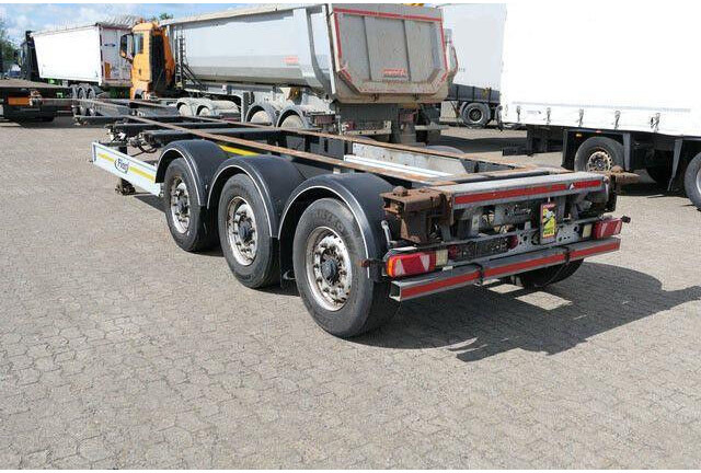 Fliegl SDS 380, 20/30/40 Fuß Container, Luft-Lift, BPW - Semirremolque góndola rebajadas: foto 3 Fliegl SDS 380, 20/30/40 Fuß Container, Luft-Lift, BPW - Semirremolque góndola rebajadas: foto 3