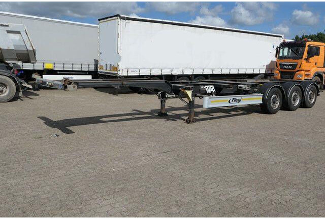 Semirremolque góndola rebajadas Fliegl SDS 380, 20/30/40 Fuß Container, Luft-Lift, BPW: foto 7