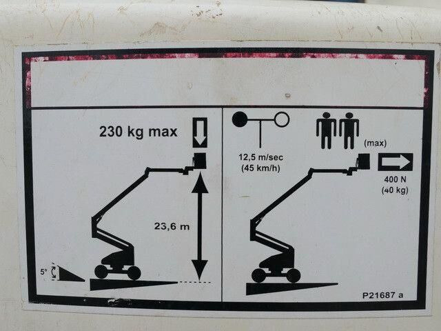 Plataforma articulada Haulotte HA260PX, Arbeitshöhe 25,6m., Allrad, Gelände: foto 14 Plataforma articulada Haulotte HA260PX, Arbeitshöhe 25,6m., Allrad, Gelände: foto 14