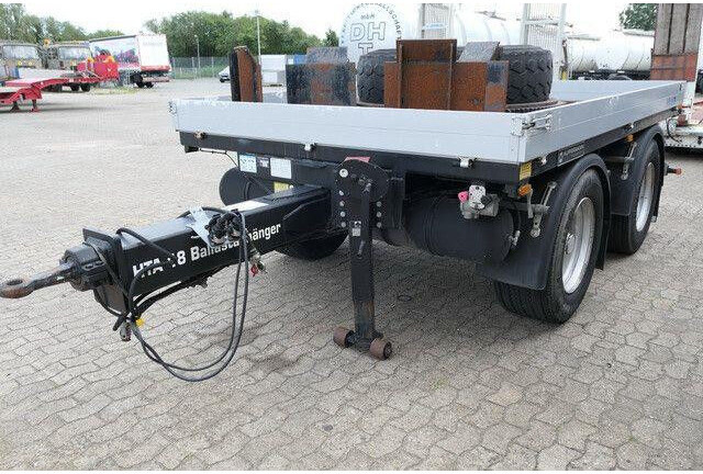 Remolque plataforma/ Caja abierta Huffermann HTA 18.00, Tandem, Ballastanhänger, Luftfederung: foto 6
