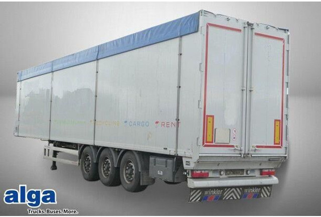 Knapen Trailers K 100, 92m³, 10mm Boden, Luft-Lift, BPW-Achsen - Semirremolque caja cerrada: foto 1 Knapen Trailers K 100, 92m³, 10mm Boden, Luft-Lift, BPW-Achsen - Semirremolque caja cerrada: foto 1