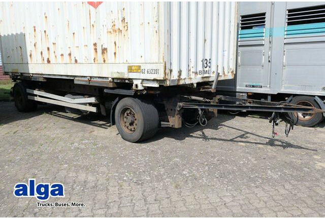 Krone AZ, BDF, Wechselbrücken, 20 Fuß Container, BPW - Remolque portacontenedore/ Intercambiable: foto 1 Krone AZ, BDF, Wechselbrücken, 20 Fuß Container, BPW - Remolque portacontenedore/ Intercambiable: foto 1