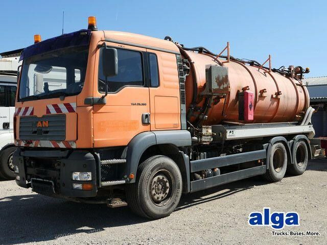 MAN 26.360 FDLC 6x4, Saug- u. Spülaufbau, 14m³ - Limpieza de alcantarillado: foto 1 MAN 26.360 FDLC 6x4, Saug- u. Spülaufbau, 14m³ - Limpieza de alcantarillado: foto 1