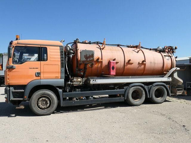 MAN 26.360 FDLC 6x4, Saug- u. Spülaufbau, 14m³ - Limpieza de alcantarillado: foto 2 MAN 26.360 FDLC 6x4, Saug- u. Spülaufbau, 14m³ - Limpieza de alcantarillado: foto 2