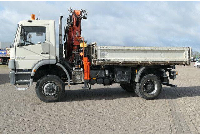 Mercedes-Benz 1828 Atego 4x4, Atlas AK 105.1, Funk, Hydr., AHK - Camión volquete: foto 5 Mercedes-Benz 1828 Atego 4x4, Atlas AK 105.1, Funk, Hydr., AHK - Camión volquete: foto 5