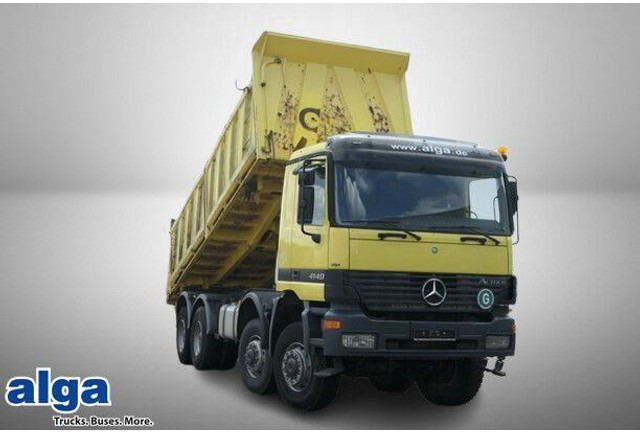Mercedes-Benz 4140 AK Actros 8x8, Allrad, Meiler, 17 m³ - Camión volquete: foto 1 Mercedes-Benz 4140 AK Actros 8x8, Allrad, Meiler, 17 m³ - Camión volquete: foto 1