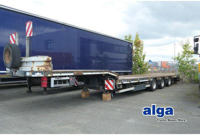 Nooteboom OSDS-48-03V/ausziehbar auf 20 m./SAF/Containerv. - Semirremolque góndola rebajadas: foto 1 Nooteboom OSDS-48-03V/ausziehbar auf 20 m./SAF/Containerv. - Semirremolque góndola rebajadas: foto 1