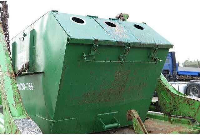 Sammelbehälter, Glascontainer, Absetzcontainer - Camión con equipo de cable: foto 3 Sammelbehälter, Glascontainer, Absetzcontainer - Camión con equipo de cable: foto 3