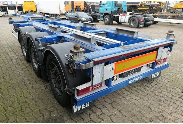 WEB-Trailer LPRS24, 20/30/40 & 45 Fuß Containe - Semirremolque góndola rebajadas: foto 3 WEB-Trailer LPRS24, 20/30/40 & 45 Fuß Containe - Semirremolque góndola rebajadas: foto 3