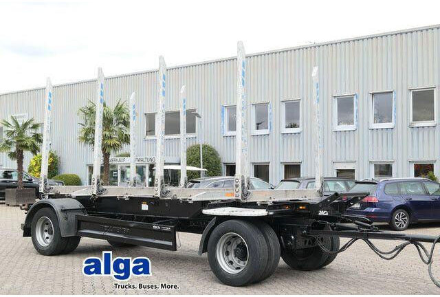 WELLMEYER WELLMEYER/ATF 18.65 KH/Holztransporter/Teleskop - Remolque maderero: foto 1 WELLMEYER WELLMEYER/ATF 18.65 KH/Holztransporter/Teleskop - Remolque maderero: foto 1