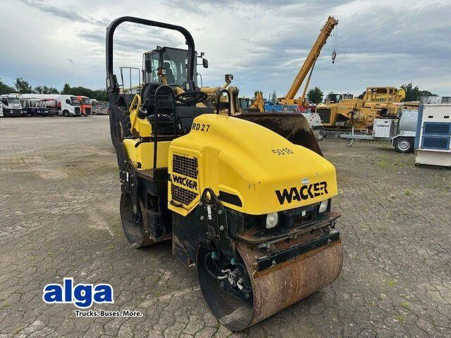 Wacker RD27-100, Tandem, 1m Bandagen, Vibration - Rodillo: foto 1 Wacker RD27-100, Tandem, 1m Bandagen, Vibration - Rodillo: foto 1