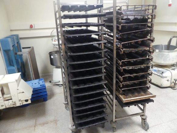 2 Chariots de four avec platine à baguettes - Maquinaria de panadería: foto 3 2 Chariots de four avec platine à baguettes - Maquinaria de panadería: foto 3