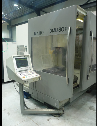 CNC Fraiseuse 5 axes simultanés Deckel Maho DMU 80P - Fresadora: foto 1 CNC Fraiseuse 5 axes simultanés Deckel Maho DMU 80P - Fresadora: foto 1