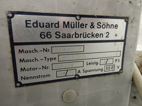 Cutter Müller - Maquinaria de alimentación: foto 3 Cutter Müller - Maquinaria de alimentación: foto 3