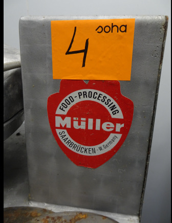 Cutter Müller - Maquinaria de alimentación: foto 2 Cutter Müller - Maquinaria de alimentación: foto 2