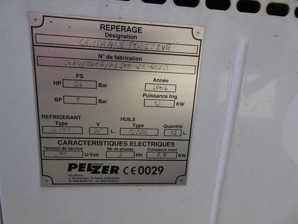 Groupe frigorifique - Maquinaria de alimentación: foto 3 Groupe frigorifique - Maquinaria de alimentación: foto 3