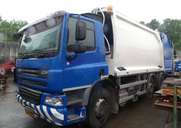 REF:BX-PS-13 - Camion poubelle DAF FAG CF 75 (2010-390.475 km) - Camión de basura: foto 1 REF:BX-PS-13 - Camion poubelle DAF FAG CF 75 (2010-390.475 km) - Camión de basura: foto 1