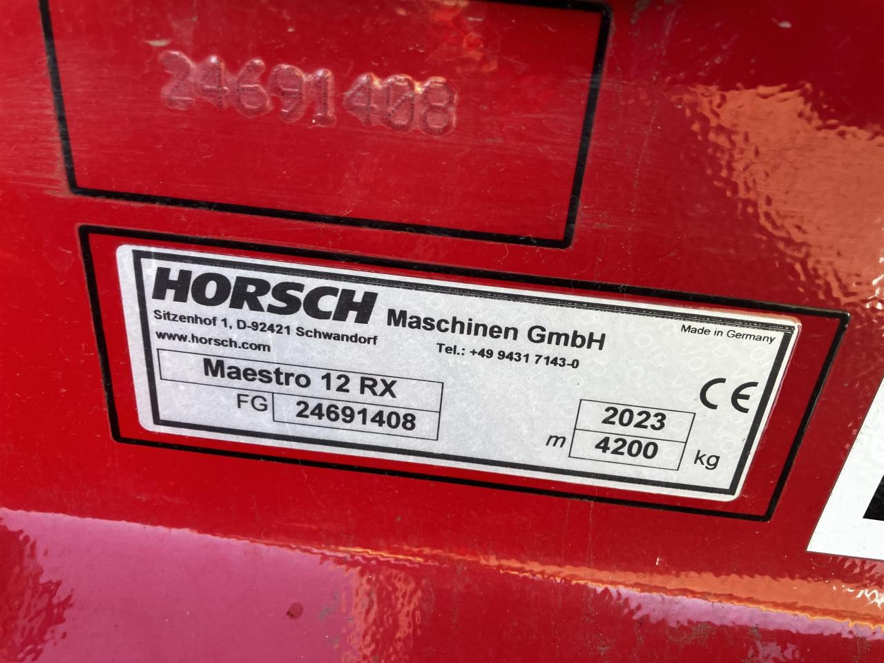 Sembradora de precisión Horsch Maestro 12 RX: foto 13