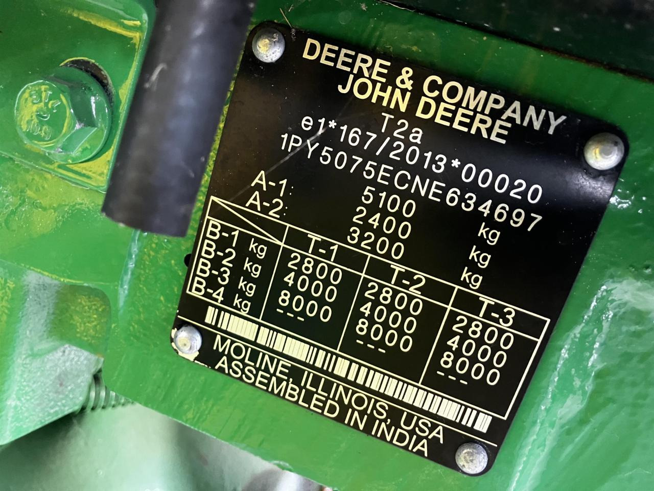 Tractor John Deere 5075E: foto 13 Tractor John Deere 5075E: foto 13