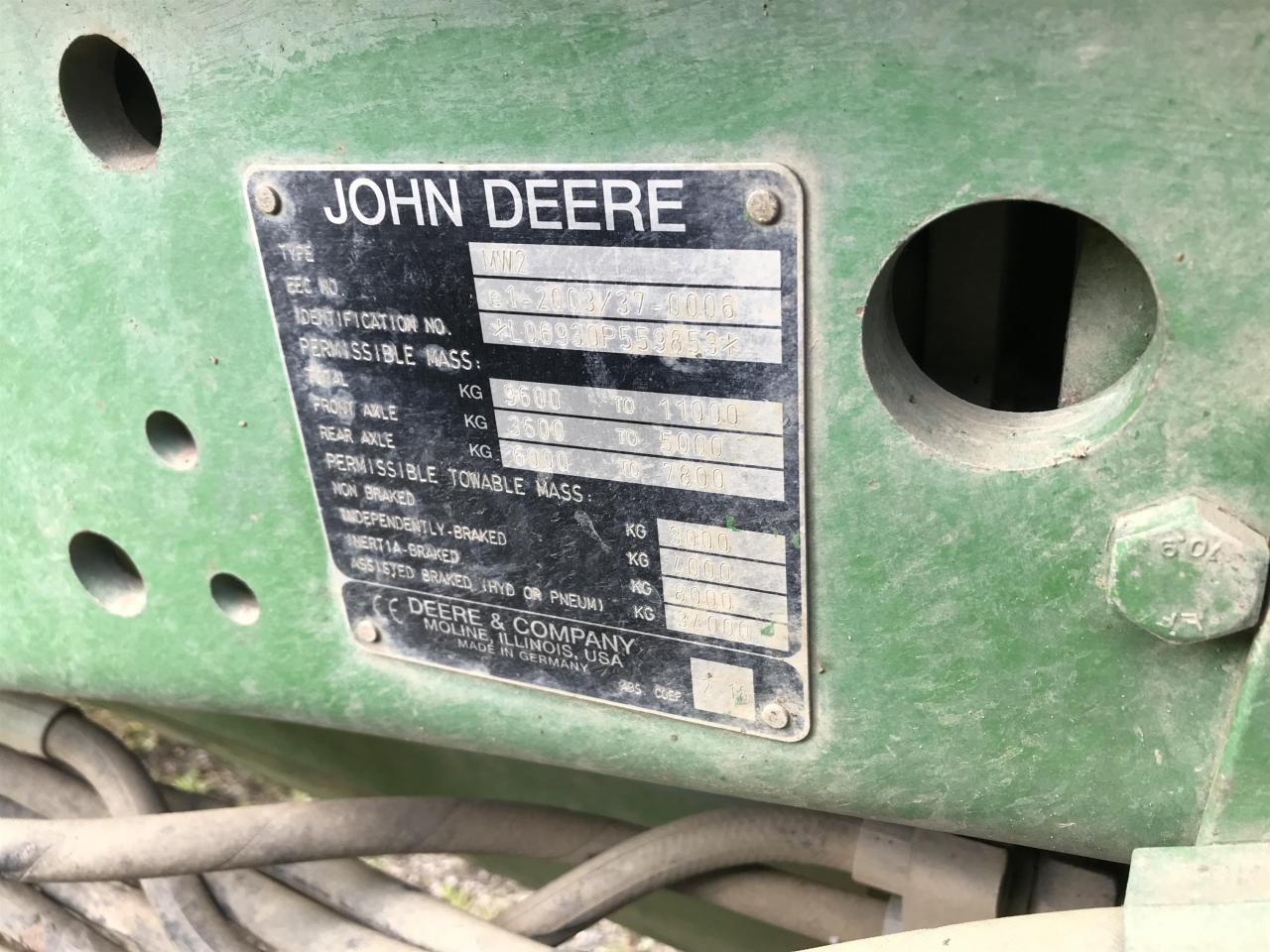 Tractor John Deere 6930 Premium: foto 12
