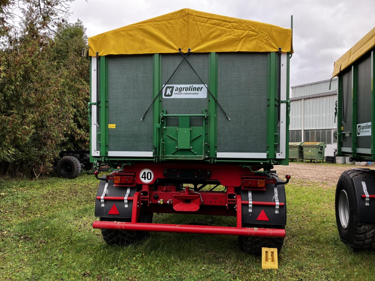 Remolque volquete Kröger HKD 302: foto 6