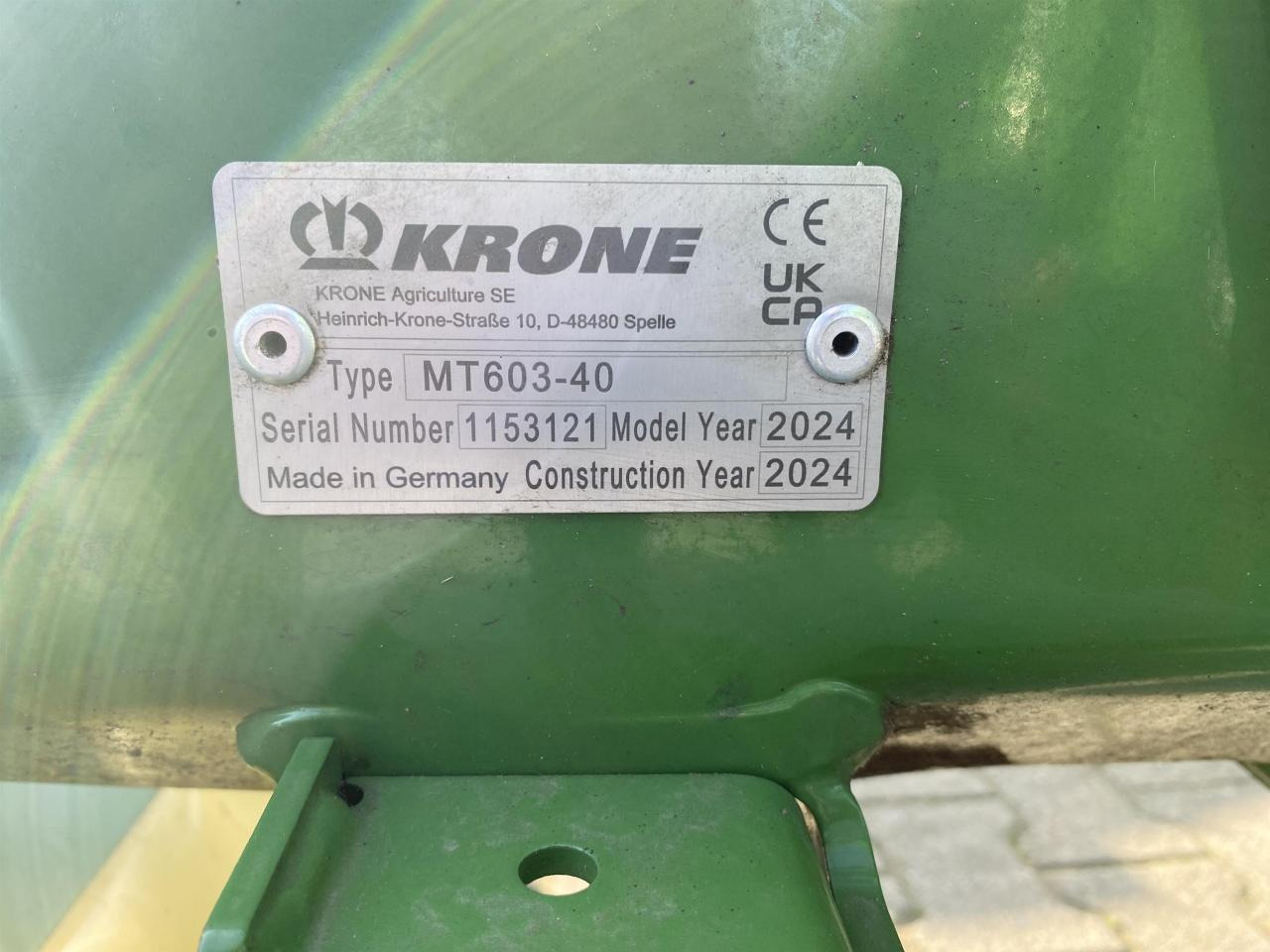Krone EC B 1000 - Segadora: foto 3 Krone EC B 1000 - Segadora: foto 3