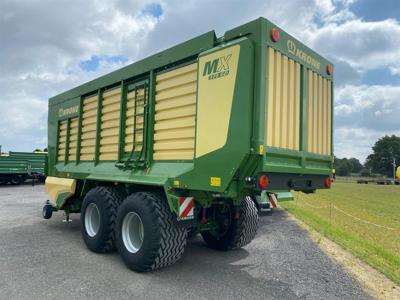 Krone MX 370 GD - Remolque autocargador: foto 3 Krone MX 370 GD - Remolque autocargador: foto 3